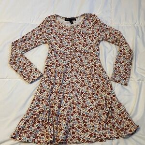 Derek Heart Multicolor Floral Button Front Dress